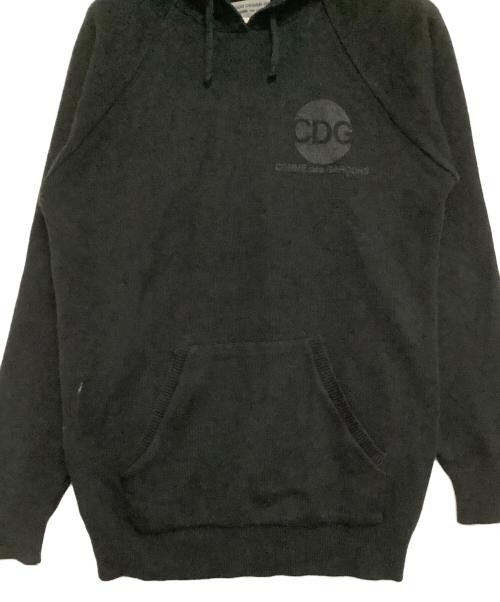 GOOD DESIGN SHOP COMME des GARCONS（グッドデザインショップ コムデギャルソン）GOOD DESIGN SHOP COMME des GARCONS (グッドデザインショップ コムデギャルソン) Charles Kirk (チャールズ カーク) パーカー ブラック サイズ:Lの古着・服飾アイテム