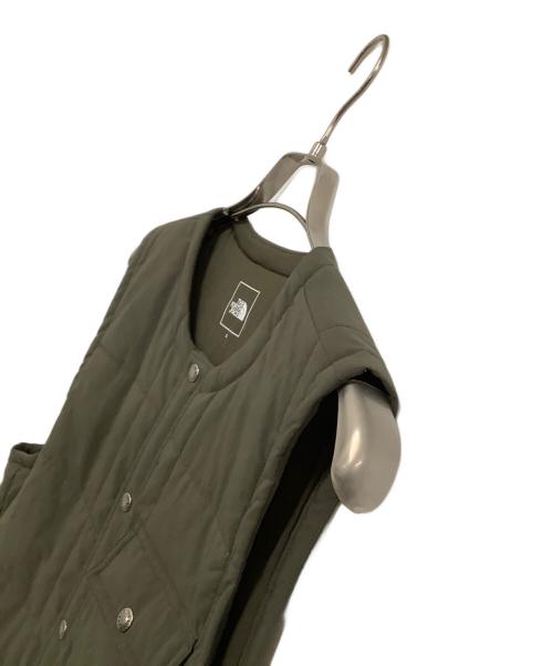 THE NORTH FACE（ザ ノース フェイス）THE NORTH FACE (ザ ノース フェイス) 中綿ベスト　Meadow Warm Vest カーキ サイズ:Sの古着・服飾アイテム