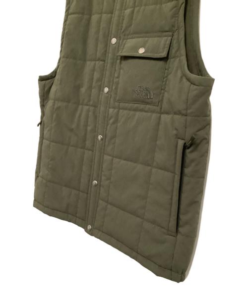 THE NORTH FACE（ザ ノース フェイス）THE NORTH FACE (ザ ノース フェイス) 中綿ベスト　Meadow Warm Vest カーキ サイズ:Sの古着・服飾アイテム