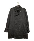 BURBERRY BLACK LABELバーバリーブラックレーベル）の古着「トレンチコート」｜ブラック