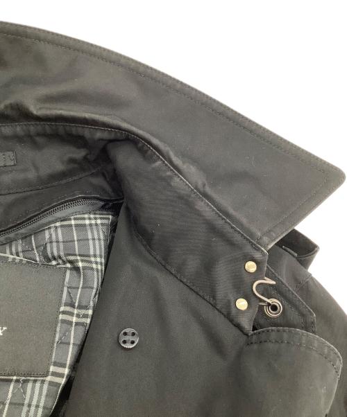 BURBERRY BLACK LABEL（バーバリーブラックレーベル）BURBERRY BLACK LABEL (バーバリーブラックレーベル) トレンチコート ブラック サイズ:Lの古着・服飾アイテム