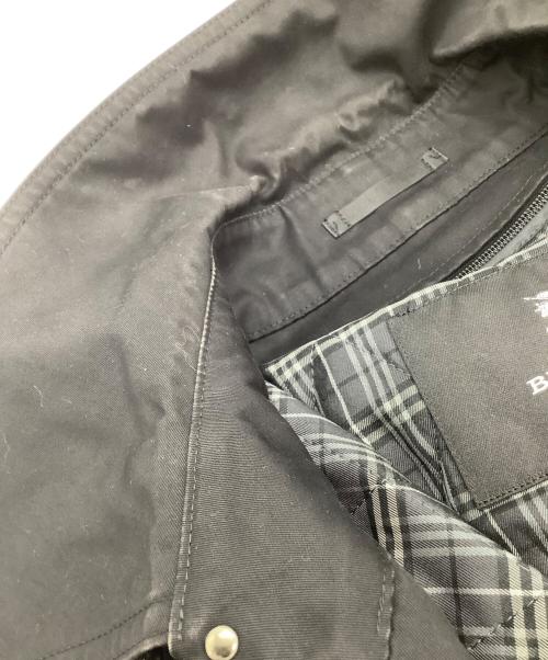 BURBERRY BLACK LABEL（バーバリーブラックレーベル）BURBERRY BLACK LABEL (バーバリーブラックレーベル) トレンチコート ブラック サイズ:Lの古着・服飾アイテム