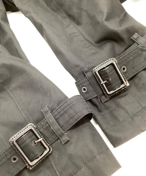 BURBERRY BLACK LABEL（バーバリーブラックレーベル）BURBERRY BLACK LABEL (バーバリーブラックレーベル) トレンチコート ブラック サイズ:Lの古着・服飾アイテム