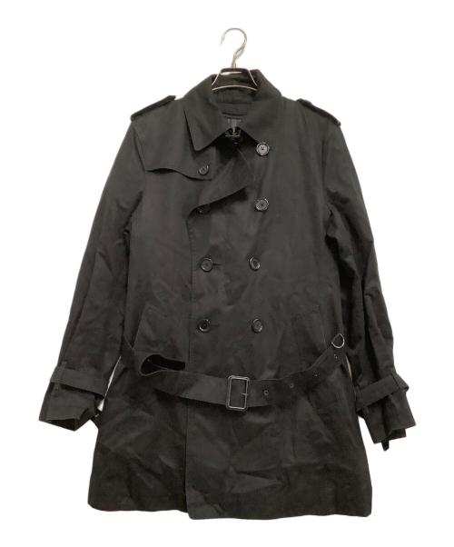 BURBERRY BLACK LABEL（バーバリーブラックレーベル）BURBERRY BLACK LABEL (バーバリーブラックレーベル) トレンチコート ブラック サイズ:Lの古着・服飾アイテム