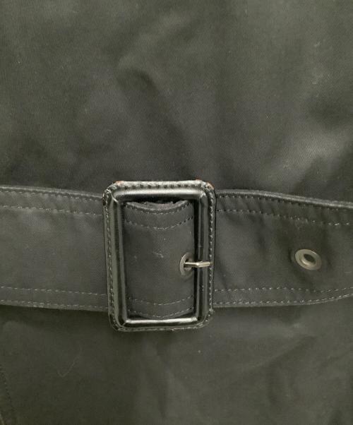 BURBERRY BLACK LABEL（バーバリーブラックレーベル）BURBERRY BLACK LABEL (バーバリーブラックレーベル) トレンチコート ブラック サイズ:Lの古着・服飾アイテム