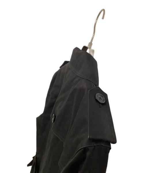 BURBERRY BLACK LABEL（バーバリーブラックレーベル）BURBERRY BLACK LABEL (バーバリーブラックレーベル) トレンチコート ブラック サイズ:Lの古着・服飾アイテム
