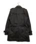 BURBERRY BLACK LABEL (バーバリーブラックレーベル) トレンチコート ブラック サイズ:L：12000円