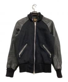 skookum（スクーカム）の古着「スタジャン　LETTERMAN」｜ブラック