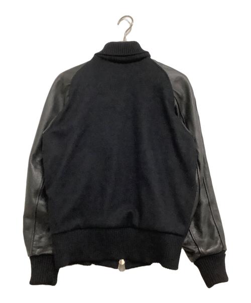 skookum（スクーカム）skookum (スクーカム) スタジャン　LETTERMAN ブラック サイズ:34の古着・服飾アイテム