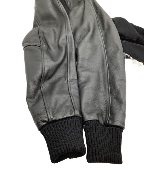 skookum（スクーカム）skookum (スクーカム) スタジャン　LETTERMAN ブラック サイズ:34の古着・服飾アイテム