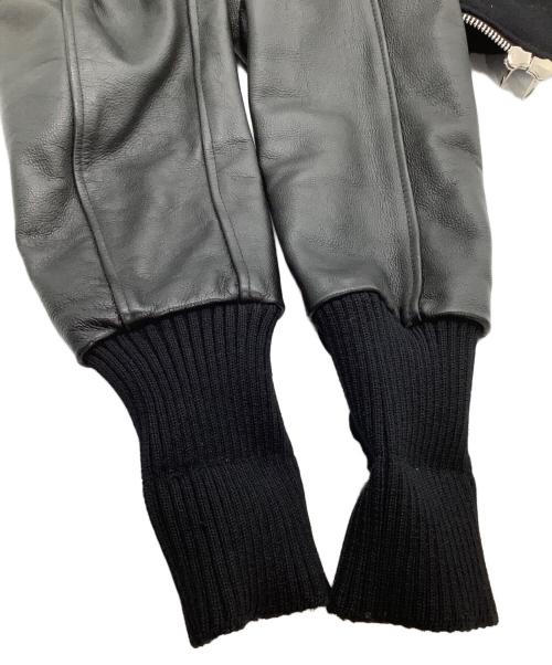 skookum（スクーカム）skookum (スクーカム) スタジャン　LETTERMAN ブラック サイズ:34の古着・服飾アイテム