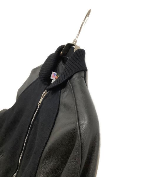 skookum（スクーカム）skookum (スクーカム) スタジャン　LETTERMAN ブラック サイズ:34の古着・服飾アイテム