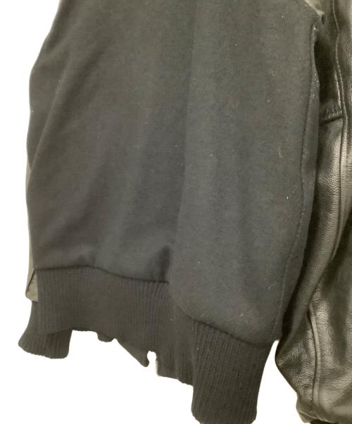 skookum（スクーカム）skookum (スクーカム) スタジャン　LETTERMAN ブラック サイズ:34の古着・服飾アイテム