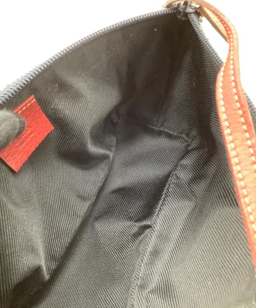GUCCI（グッチ）GUCCI (グッチ) アクセサリーポーチ　	GGキャンバス ベージュ×ネイビーの古着・服飾アイテム