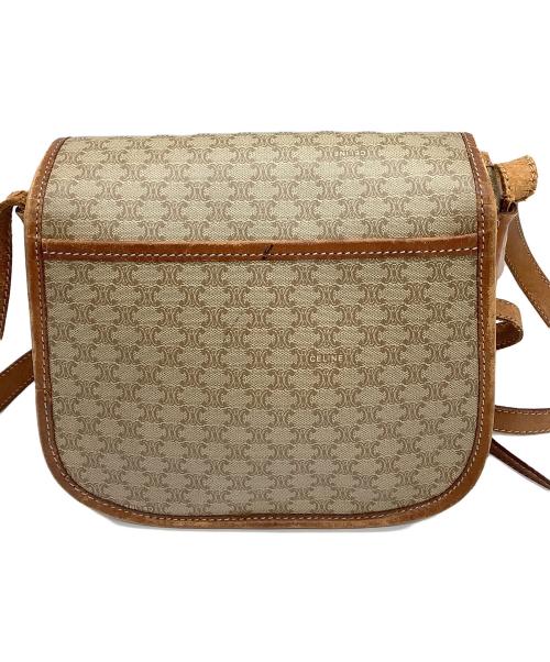 CELINE（セリーヌ）CELINE (セリーヌ) ショルダーバッグ マカダム ベージュの古着・服飾アイテム
