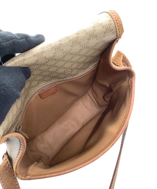 CELINE（セリーヌ）CELINE (セリーヌ) ショルダーバッグ マカダム ベージュの古着・服飾アイテム