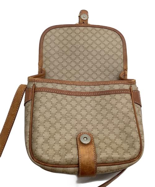 CELINE（セリーヌ）CELINE (セリーヌ) ショルダーバッグ マカダム ベージュの古着・服飾アイテム