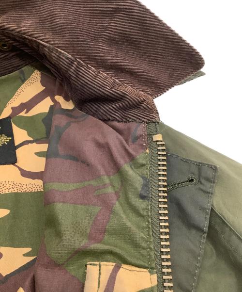 Barbour（バブアー）Barbour (バブアー) バーレー オイルドジャケット　カモフラージュ柄 カーキ サイズ:38の古着・服飾アイテム