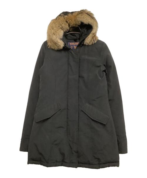 WOOLRICH（ウールリッチ）WOOLRICH (ウールリッチ) フード付きダウンジャケット ブラック サイズ:XSの古着・服飾アイテム