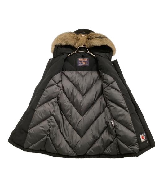WOOLRICH（ウールリッチ）WOOLRICH (ウールリッチ) フード付きダウンジャケット ブラック サイズ:XSの古着・服飾アイテム