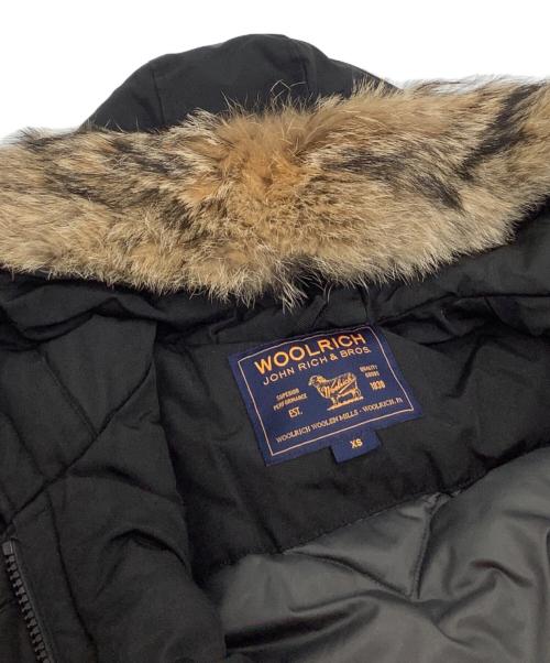 WOOLRICH（ウールリッチ）WOOLRICH (ウールリッチ) フード付きダウンジャケット ブラック サイズ:XSの古着・服飾アイテム