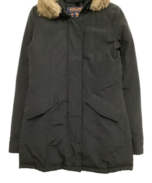 WOOLRICH（ウールリッチ）WOOLRICH (ウールリッチ) フード付きダウンジャケット ブラック サイズ:XSの古着・服飾アイテム