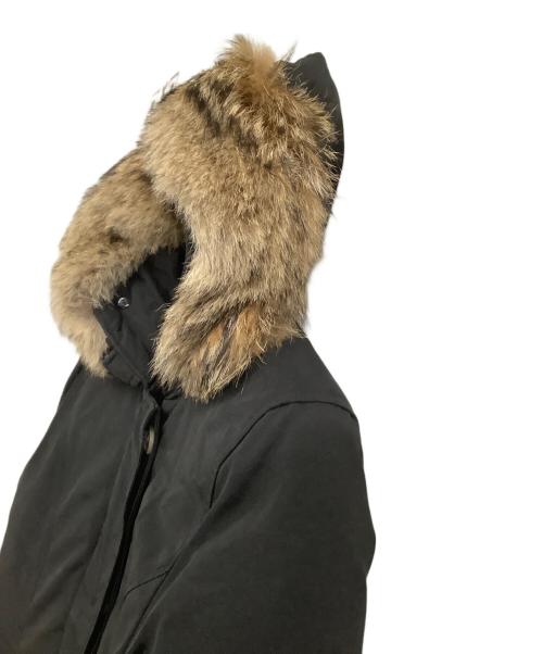 WOOLRICH（ウールリッチ）WOOLRICH (ウールリッチ) フード付きダウンジャケット ブラック サイズ:XSの古着・服飾アイテム
