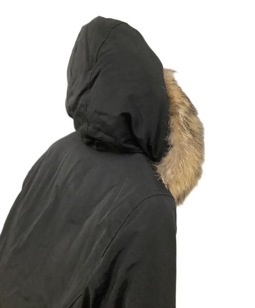 WOOLRICH（ウールリッチ）WOOLRICH (ウールリッチ) フード付きダウンジャケット ブラック サイズ:XSの古着・服飾アイテム