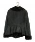 BLUMARINE (ブルマリン) ムートンジャケット ブラック サイズ:42：15000円