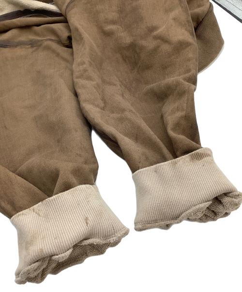 refomed（リフォメッド）refomed (リフォメッド) ジップパーカー　PLASTERER HOODIE ブラウン サイズ:3の古着・服飾アイテム