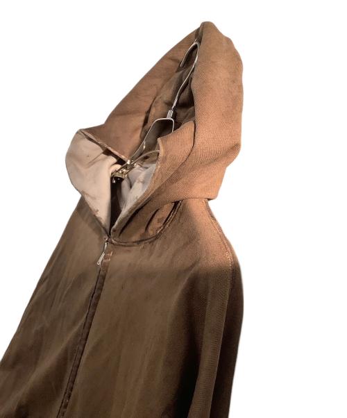 refomed（リフォメッド）refomed (リフォメッド) ジップパーカー　PLASTERER HOODIE ブラウン サイズ:3の古着・服飾アイテム