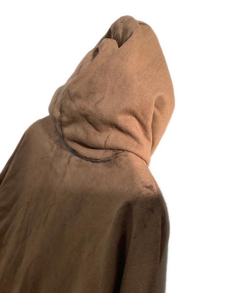 refomed（リフォメッド）refomed (リフォメッド) ジップパーカー　PLASTERER HOODIE ブラウン サイズ:3の古着・服飾アイテム