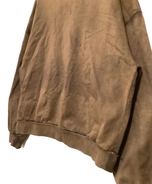 refomed（リフォメッド）refomed (リフォメッド) ジップパーカー　PLASTERER HOODIE ブラウン サイズ:3の古着・服飾アイテム