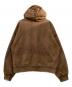 refomed (リフォメッド) ジップパーカー　PLASTERER HOODIE ブラウン サイズ:3：23000円