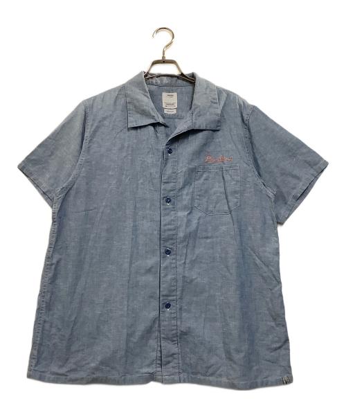 VISVIM（ビズビム）VISVIM (ビズビム) 半袖シャツ インディゴ サイズ:4の古着・服飾アイテム