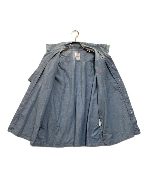 VISVIM（ビズビム）VISVIM (ビズビム) 半袖シャツ インディゴ サイズ:4の古着・服飾アイテム