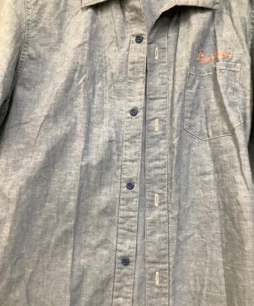 VISVIM（ビズビム）VISVIM (ビズビム) 半袖シャツ インディゴ サイズ:4の古着・服飾アイテム