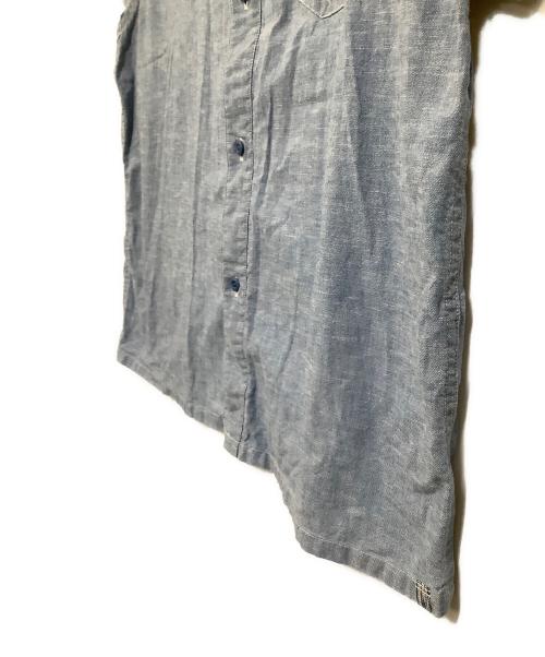 VISVIM（ビズビム）VISVIM (ビズビム) 半袖シャツ インディゴ サイズ:4の古着・服飾アイテム