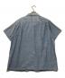 VISVIM (ビズビム) 半袖シャツ インディゴ サイズ:4：20000円