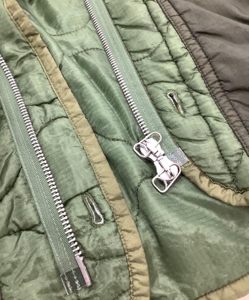 OAMC（オーエーエムシー）OAMC (オーエーエムシー) キルティングジャケット　22AW OVERDYED M-65 LINER カーキ サイズ:Mの古着・服飾アイテム