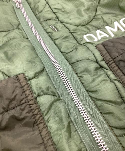 OAMC（オーエーエムシー）OAMC (オーエーエムシー) キルティングジャケット　22AW OVERDYED M-65 LINER カーキ サイズ:Mの古着・服飾アイテム