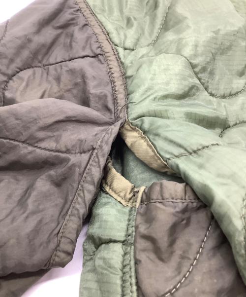 OAMC（オーエーエムシー）OAMC (オーエーエムシー) キルティングジャケット　22AW OVERDYED M-65 LINER カーキ サイズ:Mの古着・服飾アイテム