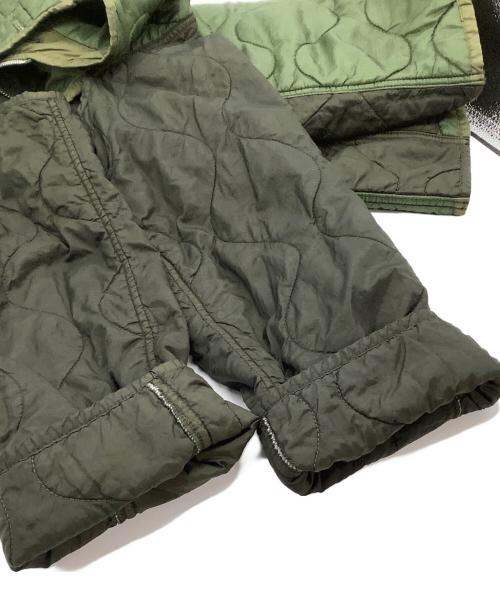 OAMC（オーエーエムシー）OAMC (オーエーエムシー) キルティングジャケット　22AW OVERDYED M-65 LINER カーキ サイズ:Mの古着・服飾アイテム