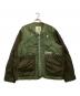 OAMC（オーエーエムシー）の古着「キルティングジャケット　22AW OVERDYED M-65 LINER」｜カーキ
