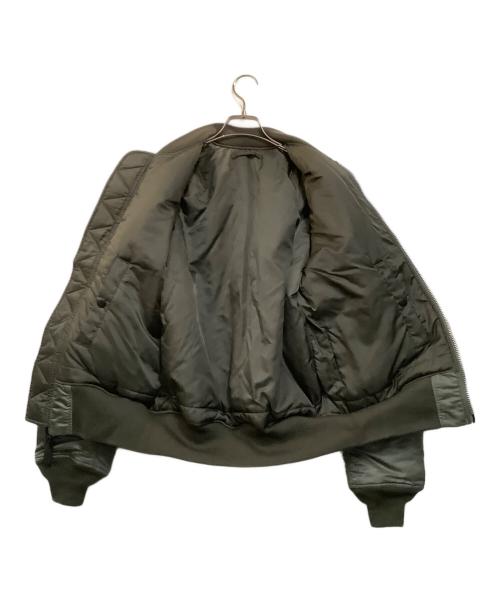 ALPHA INDUSTRIES（アルファインダストリーズ）ALPHA INDUSTRIES (アルファインダストリーズ) MA-1ジャケット カーキ サイズ:Mの古着・服飾アイテム
