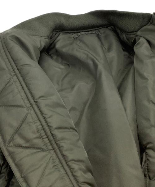 ALPHA INDUSTRIES（アルファインダストリーズ）ALPHA INDUSTRIES (アルファインダストリーズ) MA-1ジャケット カーキ サイズ:Mの古着・服飾アイテム