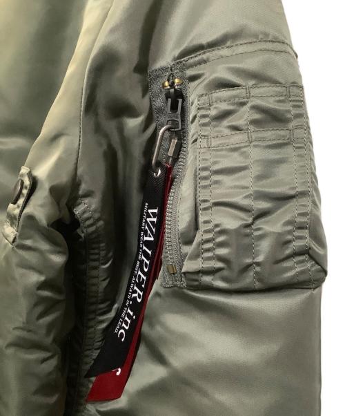 ALPHA INDUSTRIES（アルファインダストリーズ）ALPHA INDUSTRIES (アルファインダストリーズ) MA-1ジャケット カーキ サイズ:Mの古着・服飾アイテム