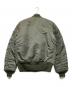 ALPHA INDUSTRIES (アルファインダストリーズ) MA-1ジャケット カーキ サイズ:M：17000円