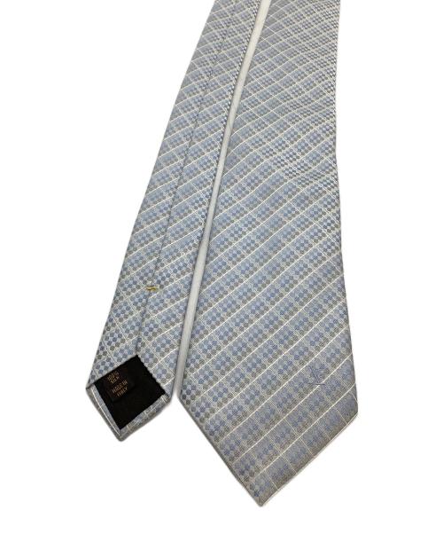 LOUIS VUITTON（ルイ ヴィトン）LOUIS VUITTON (ルイ ヴィトン) ネクタイ ブルー×グレー サイズ:表記なしの古着・服飾アイテム