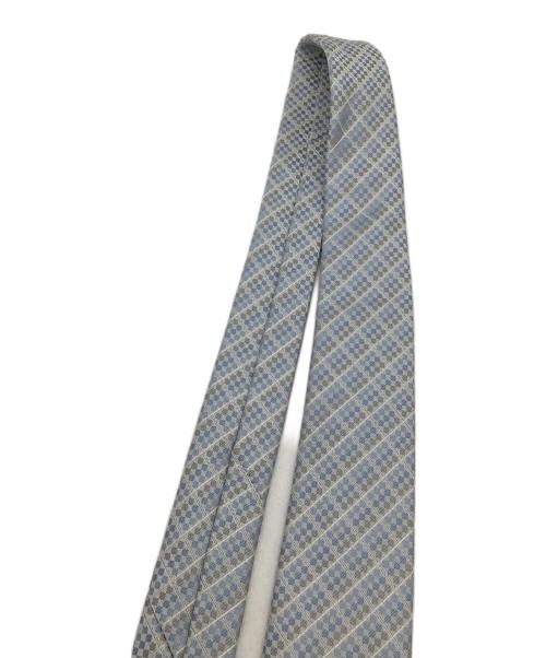 LOUIS VUITTON（ルイ ヴィトン）LOUIS VUITTON (ルイ ヴィトン) ネクタイ ブルー×グレー サイズ:表記なしの古着・服飾アイテム